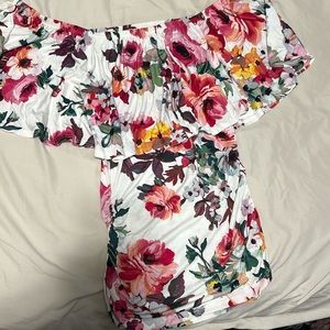 Venus- off-the-shoulder top with ruching style Y74006